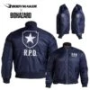 BIOHAZARD R.P.D. X BM - JACKET (M Size) Navy [Goods]
