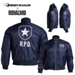 BIOHAZARD R.P.D. X BM - JACKET (M Size) Navy [Goods]