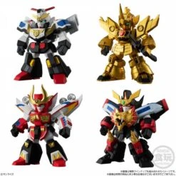 Brave Retsuden COLLECTION2 4Pack BOX (CANDY TOY) [Bandai] -Cheap Doll Shop brave retsuden collection2 4pack box candy toy bandai 1 7