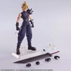 Bring Arts: Final Fantasy VII - Cloud Strife [Square Enix] -Cheap Doll Shop bring arts final fantasy vii cloud strife square enix 1 2