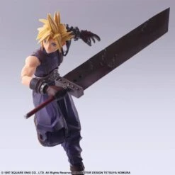 Bring Arts: Final Fantasy VII - Cloud Strife [Square Enix] -Cheap Doll Shop bring arts final fantasy vii cloud strife square enix 1 3