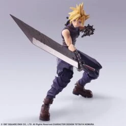 Bring Arts: Final Fantasy VII - Cloud Strife [Square Enix] -Cheap Doll Shop bring arts final fantasy vii cloud strife square enix 1 5