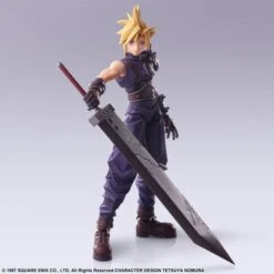 Bring Arts: Final Fantasy VII - Cloud Strife [Square Enix] -Cheap Doll Shop bring arts final fantasy vii cloud strife square enix 1 7