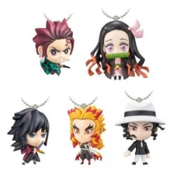 Demon Slayer: Kimetsu No Yaiba Deform Mascot 5Pack BOX (CANDY TOY) [Bandai] -Cheap Doll Shop demon slayer kimetsu no yaiba deform mascot 12pack box candy toy bandai 1 4