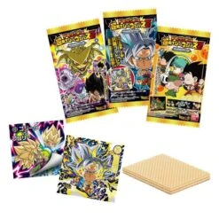 Dragon Ball Chou Senshi Sticker Wafer Z Chouzetsu Genkaitoppa 20Pack BOX (CANDY TOY) [Bandai]