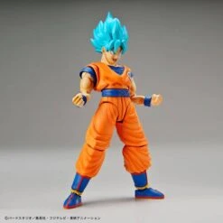 Dragon Ball Z - Super Saiyan God Super Saiyan Blue Son Goku Plastic Model Reissue [Bandai] -Cheap Doll Shop dragon ball z super saiyan god super saiyan blue son goku plastic model reissue bandai 1 4