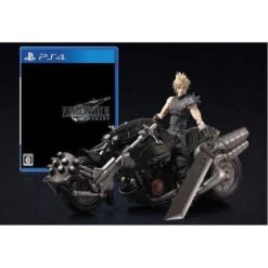 Final Fantasy VII Remake - Play Arts Kai Cloud Strife & Hardy Daytona Square Enix E-STORE Limited Set (Multi Language) [PS4]