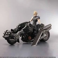 Final Fantasy VII Remake - Play Arts Kai Cloud Strife & Hardy Daytona Square Enix E-STORE Limited Set (Multi Language) [PS4] -Cheap Doll Shop final fantasy vii remake standard edition ps4 1 5