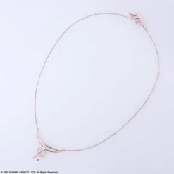 Square Enix Final Fantasy VII Silver Necklace Aerith Ribbon Ver. Square-Enix E-store Limited [Goods] -Cheap Doll Shop final fantasy vii silver necklace aerith ribbon ver square enix e store limited goods 1 3