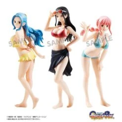 Gasha Portraits ONE PIECE 03 - Nefertari Vivi & Nico Robin & Rebecca Set [Bandai]