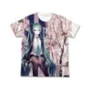 NINTENDO Hatsune Miku - Spring Miku Full Graphic T-shirt / WHITE - S [Goods]