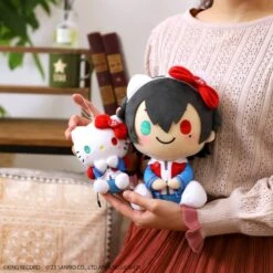 Hypnosis Mic Sanrio Nakayoku Edit: Kuko Harai & Hangyodon Plush Set [Movic] -Cheap Doll Shop hypnosis mic sanrio nakayoku edit kuko harai hangyodon plush set movic 1 2