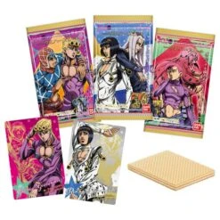 JoJo's Bizarre Adventure Golden Wind Wafer 2 20Pack BOX (CANDY TOY) [Bandai]