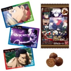Jujutsu Kaisen PLAY BACK Card Chocolate Snack 2 10Pack BOX (CANDY TOY) [Bandai]