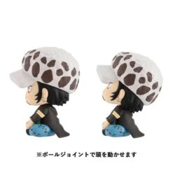 MegaHouse Look Up: One Piece - Law & Chopper (Onigiri And Cotton Candy Set) LIMITED EDITION [Bandai] -Cheap Doll Shop look up one piece law chopper onigiri and cotton candy set limited edition bandai 1 3
