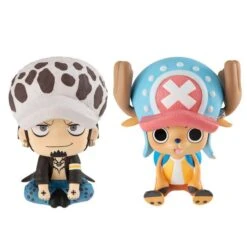 MegaHouse Look Up: One Piece - Law & Chopper (Onigiri And Cotton Candy Set) LIMITED EDITION [Bandai] -Cheap Doll Shop look up one piece law chopper onigiri and cotton candy set limited edition bandai 1 5