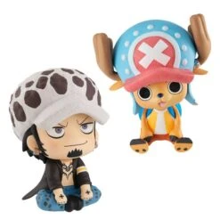 MegaHouse Look Up: One Piece - Law & Chopper (Onigiri And Cotton Candy Set) LIMITED EDITION [Bandai] -Cheap Doll Shop look up one piece law chopper onigiri and cotton candy set limited edition bandai 1 6