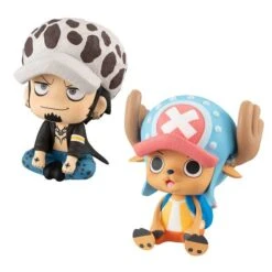 MegaHouse Look Up: One Piece - Law & Chopper (Onigiri And Cotton Candy Set) LIMITED EDITION [Bandai] -Cheap Doll Shop look up one piece law chopper onigiri and cotton candy set limited edition bandai 1 7