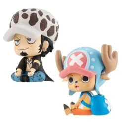 MegaHouse Look Up: One Piece - Law & Chopper (Onigiri And Cotton Candy Set) LIMITED EDITION [Bandai] -Cheap Doll Shop look up one piece law chopper onigiri and cotton candy set limited edition bandai 1 8