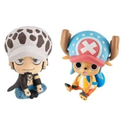 MegaHouse Look Up: One Piece - Law & Chopper (Onigiri And Cotton Candy Set) LIMITED EDITION [Bandai] -Cheap Doll Shop look up one piece law chopper onigiri and cotton candy set limited edition bandai 1 9