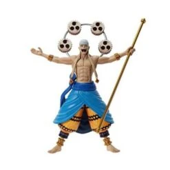 BANPRESTO ONE PIECE - SCULTURES ZOUKEIOU CHOUJO KESSEN Vol.6 ENEL [Used]