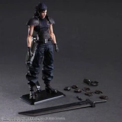 Play Arts Kai: Crisis Core Final Fantasy VII Reunion - Zack Fair (Soldier 1st Class Ver.) [Square Enix] -Cheap Doll Shop play arts kai crisis core final fantasy vii reunion zack fair soldier 1st class ver square enix 1 2
