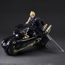 PLAY ARTS Kai Final Fantasy VII ADVENT CHILDREN - Kai Cloud Strife & Fenrir Reissue [Square Enix]