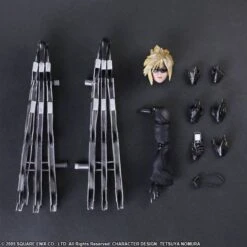 PLAY ARTS Kai Final Fantasy VII ADVENT CHILDREN - Kai Cloud Strife & Fenrir Reissue [Square Enix] -Cheap Doll Shop play arts kai final fantasy vii advent children kai cloud strife fenrir reissue square enix 1 7