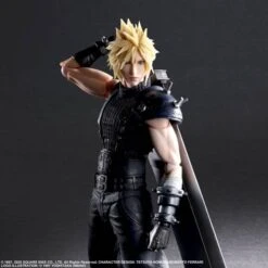 Play Arts Kai: Final Fantasy VII Remake - Cloud Strife - Version 2 (REISSUE) [Square Enix] -Cheap Doll Shop play arts kai final fantasy vii remake cloud strife version 2 reissue square enix 1 3