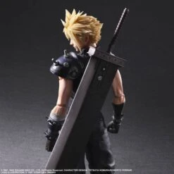 Play Arts Kai: Final Fantasy VII Remake - Cloud Strife - Version 2 (REISSUE) [Square Enix] -Cheap Doll Shop play arts kai final fantasy vii remake cloud strife version 2 reissue square enix 1 5