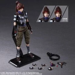 PLAY ARTS Kai Final Fantasy VII Remake - Jessie Rasberry [Square Enix] -Cheap Doll Shop play arts kai final fantasy vii remake jessie rasberry square enix 1 6