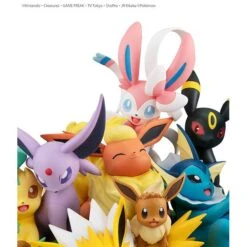 MegaHouse Pokemon - Eevee Friends [G.E.M. EX] -Cheap Doll Shop pokemon eevee friends gem ex 1 2