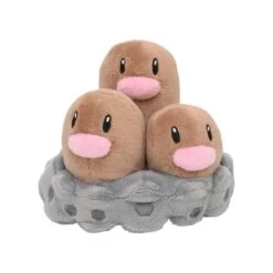 Pokemon Plush: Dugtrio - Pokemon Fit - Limited Edition [The Pokémon Company]