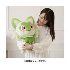 Pokemon Plush: Pokemon Life Size - Sprigatito (Limited Edition) [The Pokémon Company] -Cheap Doll Shop pokemon plush pokemon life size sprigatito limited edition the pokemon company 1 1