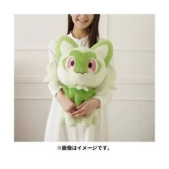 Pokemon Plush: Pokemon Life Size - Sprigatito (Limited Edition) [The Pokémon Company] -Cheap Doll Shop pokemon plush pokemon life size sprigatito limited edition the pokemon company 1 2