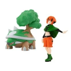 Pokemon Scale World: Sinnoh Region - Gardenia & Torterra - LIMITED EDITION (CANDY TOY) [Bandai]