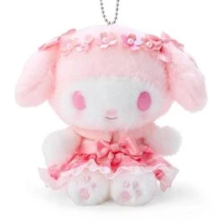 Sanrio Plush: Sakura Dress - My Melody Mascot Holder (Limited Edition) [Sanrio] -Cheap Doll Shop sanrio plush sakura dress my melody mascot holder limited edition sanrio 1 3