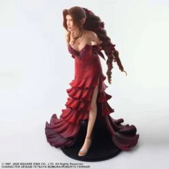 STATIC ARTS: Final Fantasy VII Remake - Aerith Gainsborough (Red Dress Ver.) [Square Enix] -Cheap Doll Shop static arts final fantasy vii remake aerith gainsborough red dress ver square enix 1 2