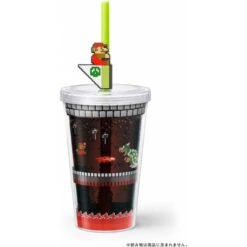 NINTENDO Super Mario Home & Party Straw Tumbler (Bowser Castle) [Goods] -Cheap Doll Shop super mario home party straw tumbler bowser castle goods 1 3