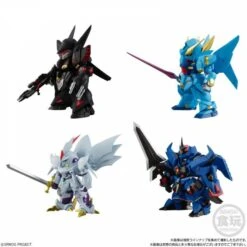Super Robot Wars OG ORIGINAL COLLECTION 01 4Pack BOX (CANDY TOY) [Bandai] -Cheap Doll Shop super robot wars og original collection 01 4pack box candy toy bandai 1 8