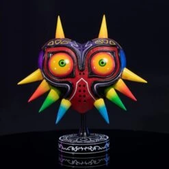 The Legend Of Zelda Majora's Mask / Majora's Mask PVC Mask Collector's Edition With Led Stand - Reissue [Mame Gyorai] -Cheap Doll Shop the legend of zelda majora s mask majora s mask pvc mask collector s edition mame gyorai 1 12