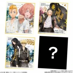 Tokyo Revengers Shikishi ART 10Pack BOX (CANDY TOY) [Bandai] -Cheap Doll Shop tokyo revengers shikishi art 10pack box candy toy bandai 1 2