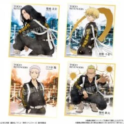 Tokyo Revengers Shikishi ART 10Pack BOX (CANDY TOY) [Bandai] -Cheap Doll Shop tokyo revengers shikishi art 10pack box candy toy bandai 1 4